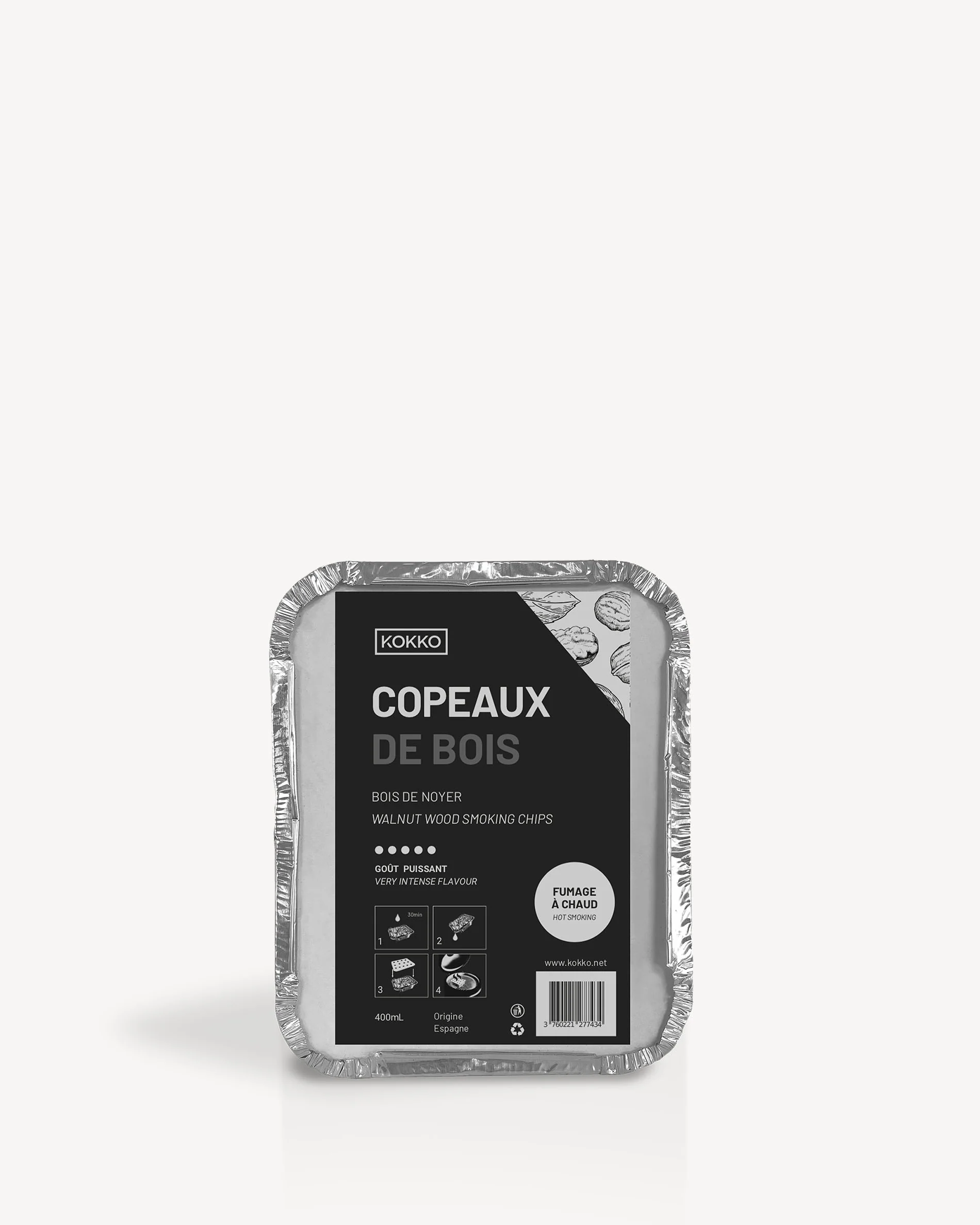 Boite de copeaux de bois pour fumage à chaud - Image 4