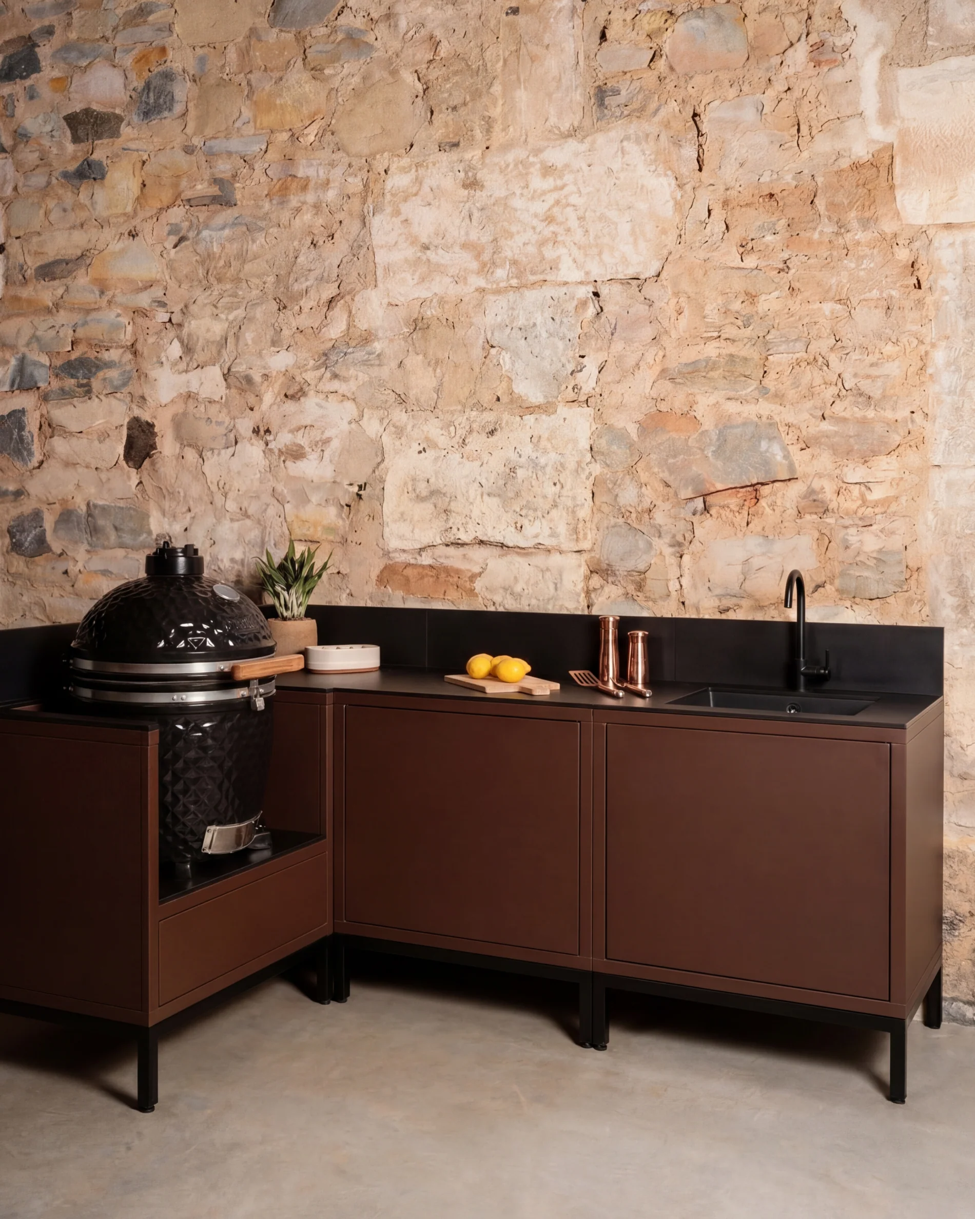 Meuble d'angle de cuisine d'extérieur PILOTIS - Image 27