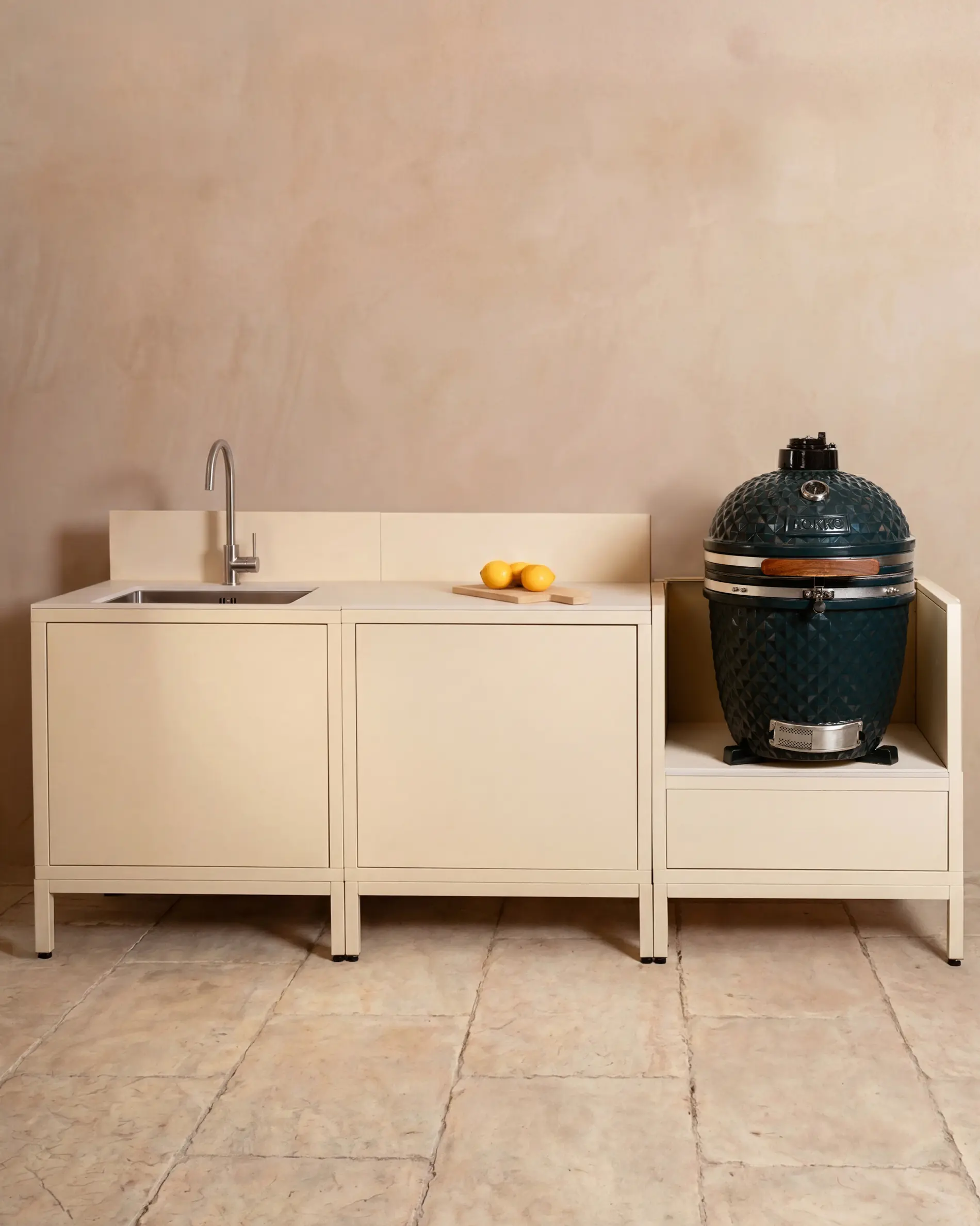Cuisine d'extérieur PILOTIS - 3 modules avec évier pour Kokko - Image 54