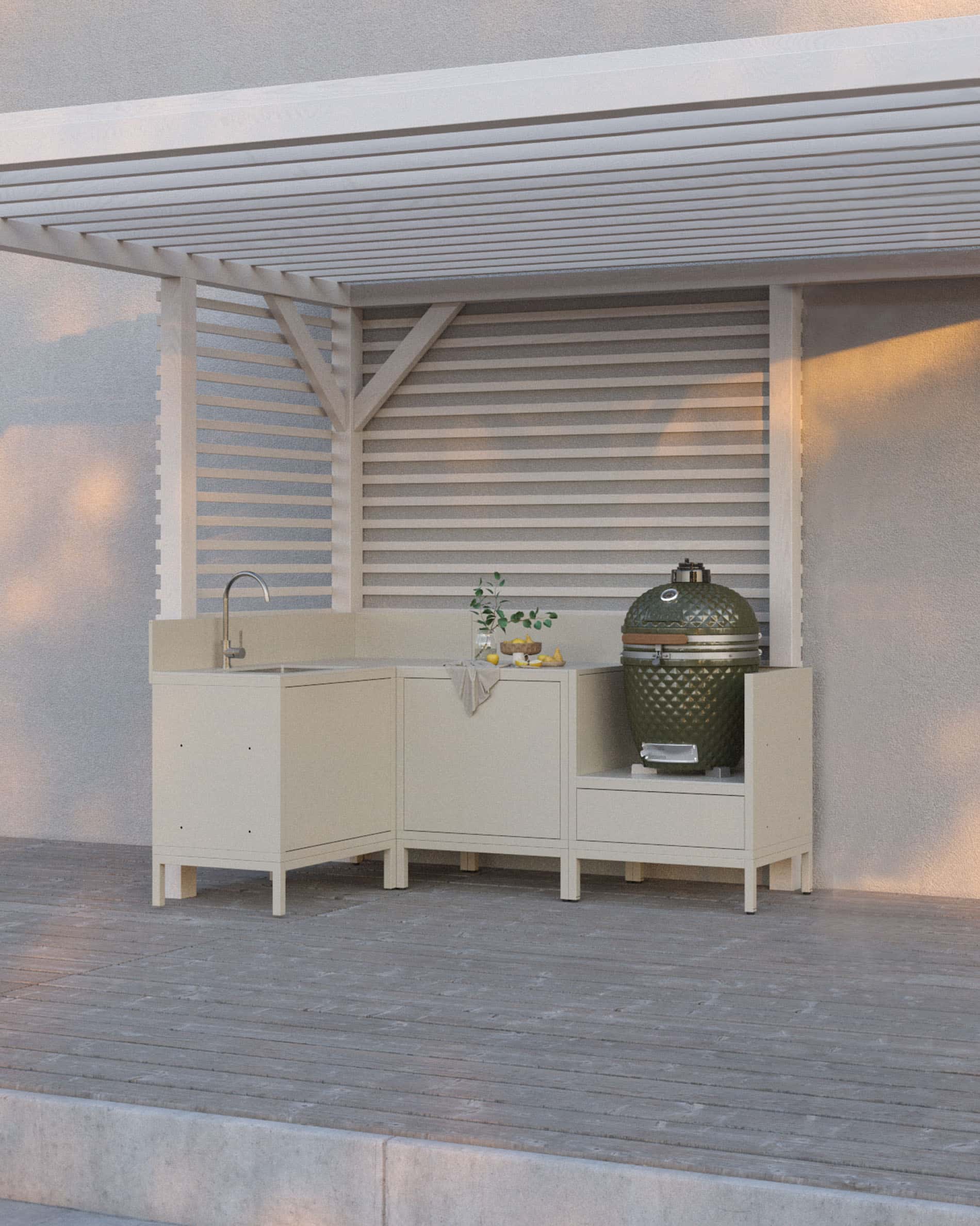 Meuble évier de cuisine d'extérieur PILOTIS - Image 15