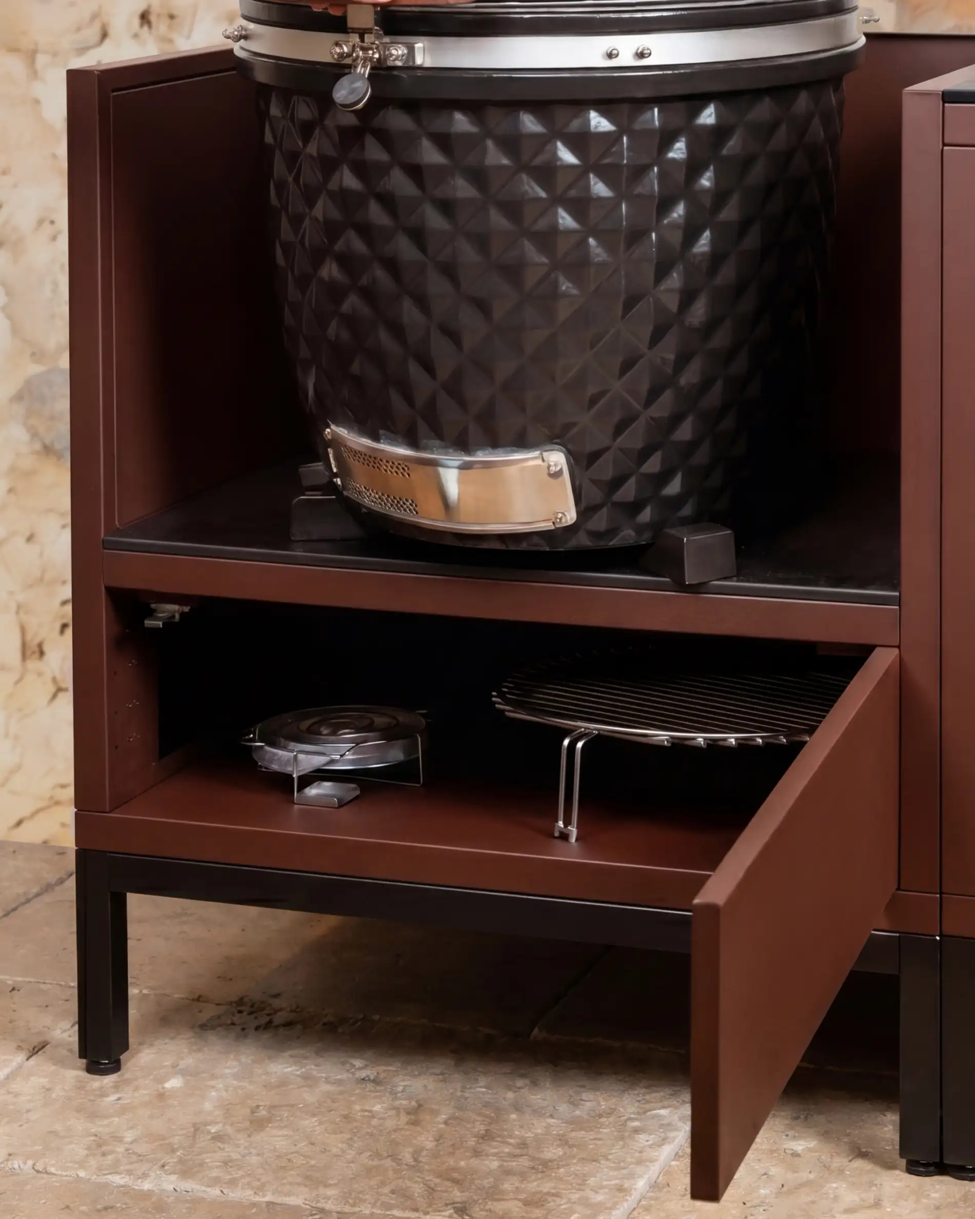 Meuble pour kamado de cuisine d'extérieur PILOTIS - Image 35