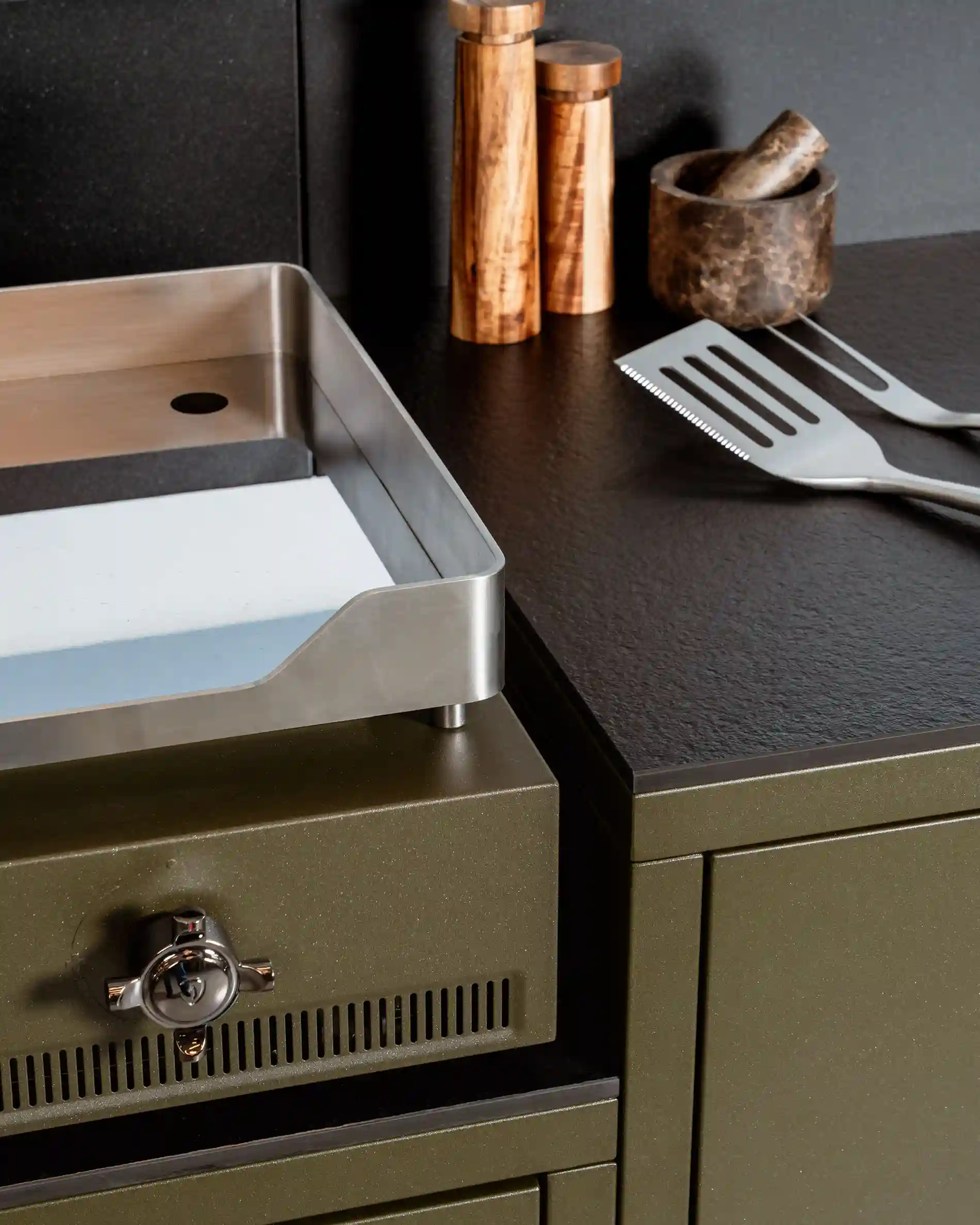 Meuble pour plancha de cuisine d'extérieur PILOTIS - Image 22