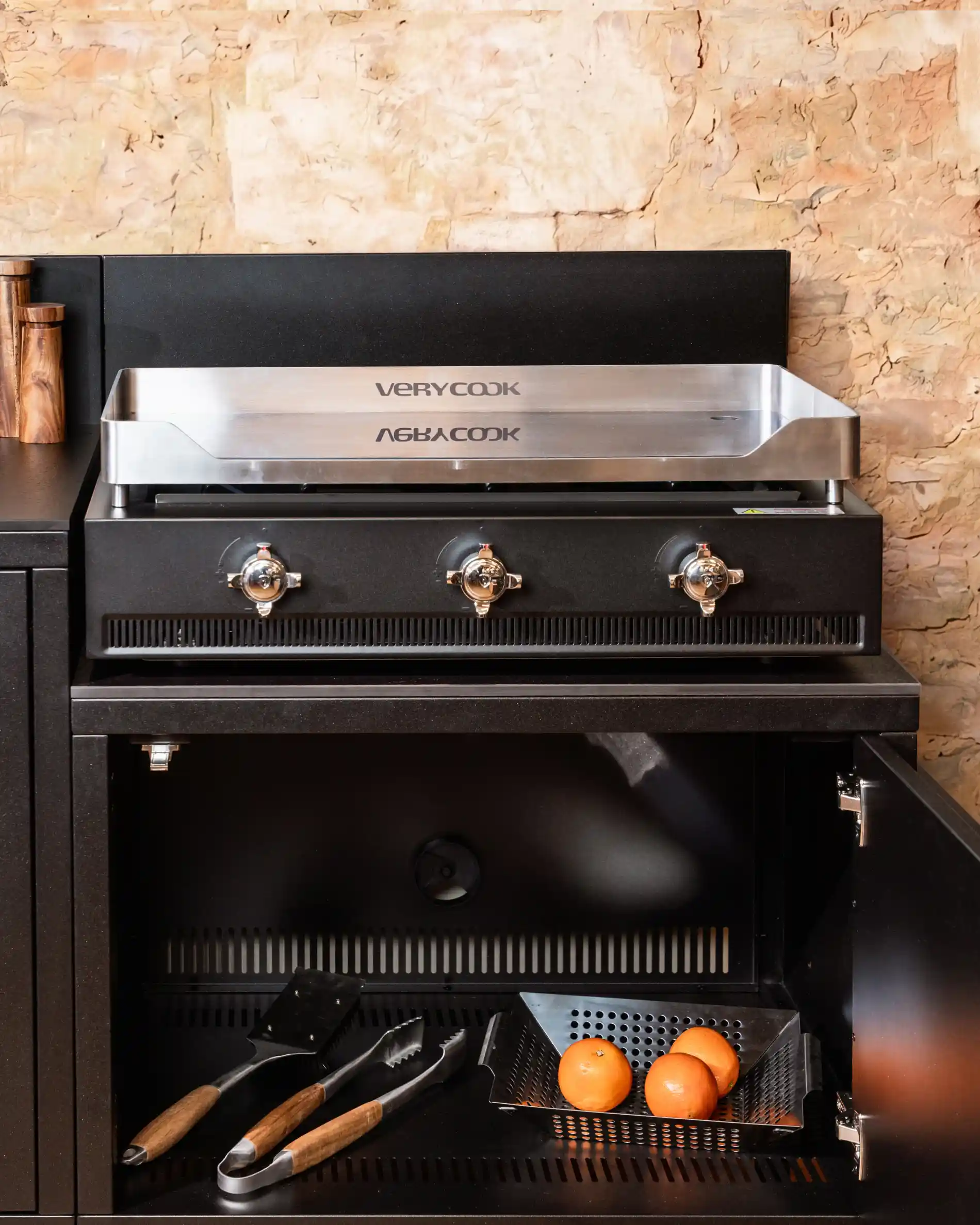 Meuble pour plancha de cuisine d'extérieur PILOTIS - Image 25