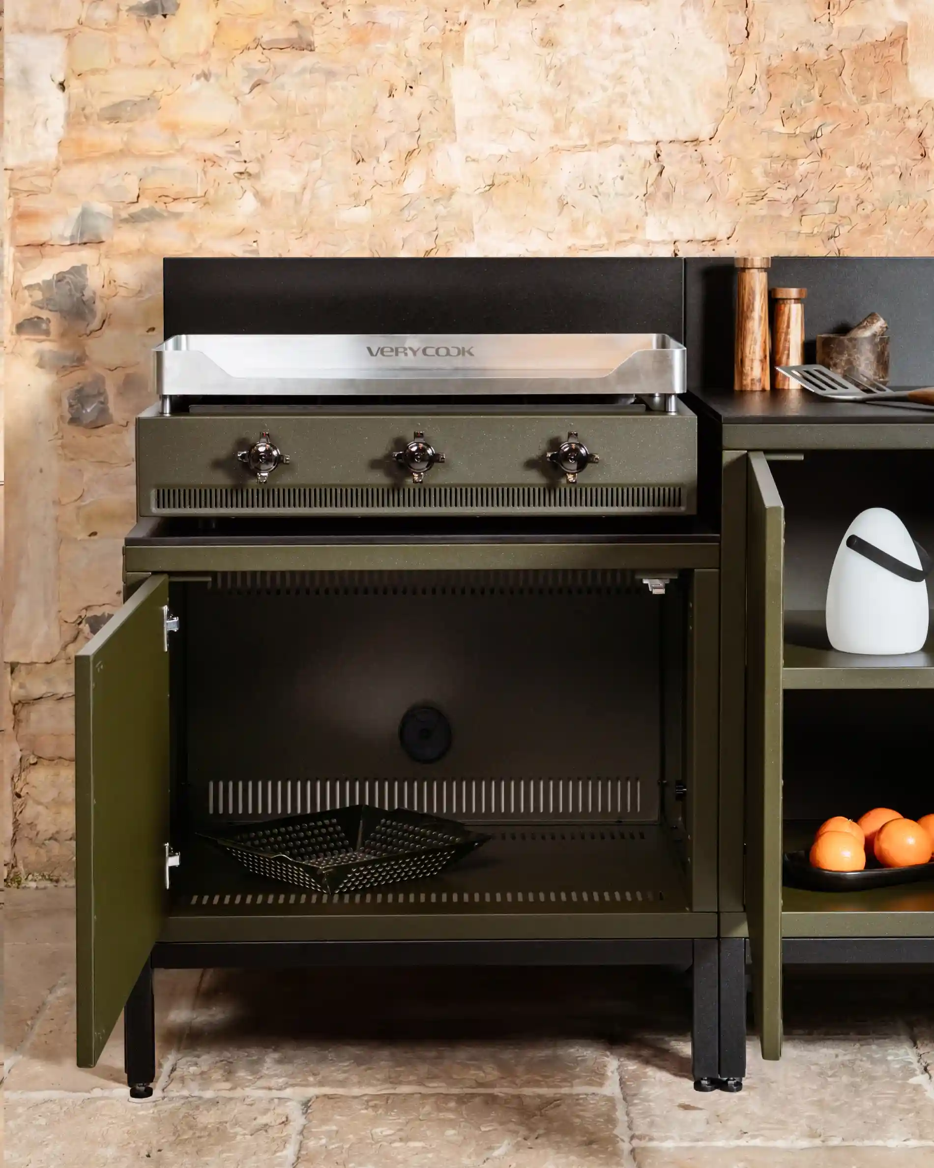 Meuble pour plancha de cuisine d'extérieur PILOTIS - Image 29