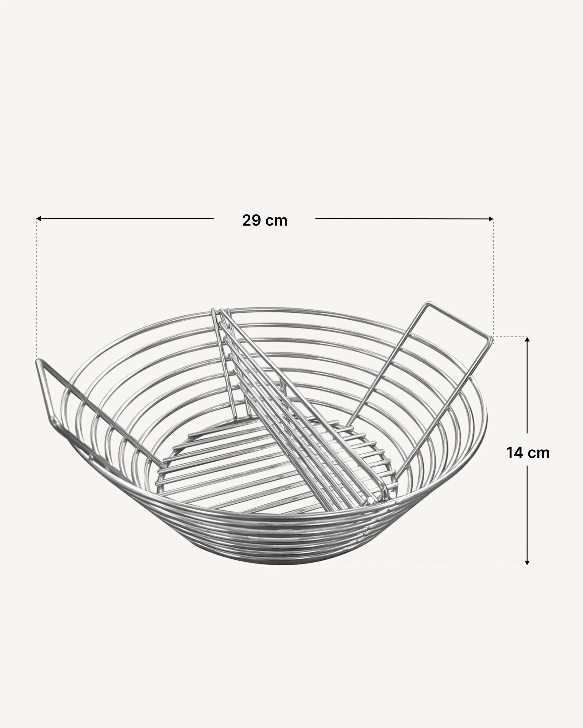Panier en inox pour charbon - Image 3